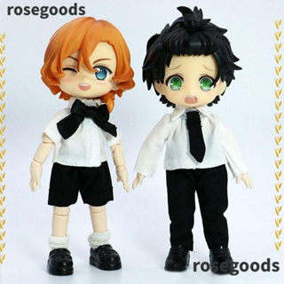 Rosegoods1 เสื้อยืดลําลอง สําหรับตุ๊กตา 1/12Bjd