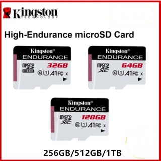 Kingston การ์ดหน่วยความจํา Micro SD TF Class10 100MB/s 512GGB 256GB 128GB 64GB 32GB 16GB 8GB สําหรับโทรศัพท์มือถือ