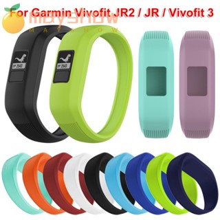 Mayshow สายนาฬิกาข้อมือซิลิโคน แบบเปลี่ยน สําหรับ Vivofit JR 2 Vivofit 3