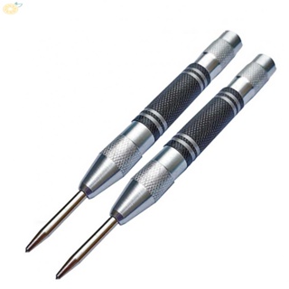 【VARSTR】Center Punch 130mm 2Pc 4mm Pin Aluminum Black Copper High Carbon Steel