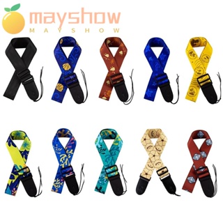 Mayshow สายคล้องอูคูเลเล่ ขายดี ไนลอน สไตล์ชนเผ่า ปรับได้ เข็มขัด