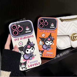 เคสมือถือ แบบนิ่ม ลายคุโรมิ ภาษาอังกฤษ สําหรับ Apple 14 Pro Max Iphone 13 Pro 12 11 7p 3TXH