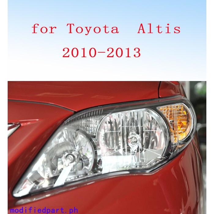 ฝาครอบไฟหน้าสําหรับ Toyota Altis 2010 2011 2012 2013/ เปลี่ยนหัว lampu เลนส์แสง/เลนส์โคมไฟหัว