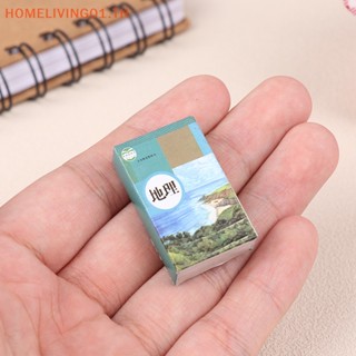 Onehome โมเดลหนังสือ ทรงสี่เหลี่ยม แฮนด์เมด Diy ของเล่น สําหรับตกแต่งบ้านตุ๊กตา