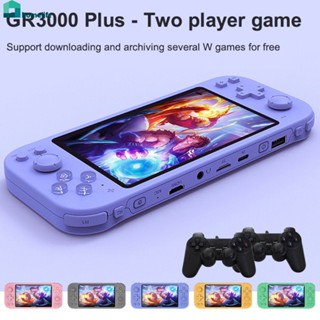 GR3000เครื่องเล่นเกมมือถือ5.1นิ้วเปิดระบบเกมคอนโซลย้อนยุครองรับอะแดปเตอร์ Type-C ขยายได้64G Home home