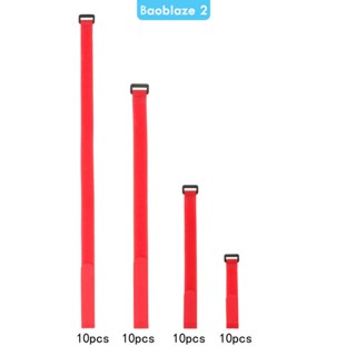 [baoblaze2] ตะขอไนล่อน ทนทาน ใช้ซ้ําได้ 10 ชิ้น