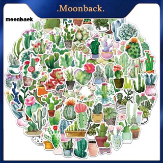 &lt;moonback&gt; สติกเกอร์ติดขวดน้ํา กันน้ํา หลากสี 105 ชิ้น ต่อถุง