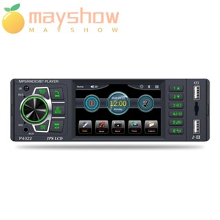 Mayshow เครื่องเล่น MP5 ในรถยนต์อุปกรณ์เสริมกล้องมองหลังโทรศัพท์เชื่อมต่อหัวเครื่องเสียงในรถยนต์