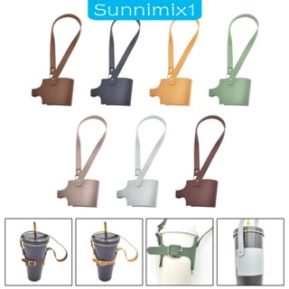 [Sunnimix1] สายคล้องขวดน้ํา อเนกประสงค์ แบบพกพา ปรับได้ สไตล์วินเทจ สําหรับผู้ชาย ผู้หญิง เดินเขา