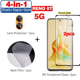 กระจกนิรภัยกันรอยหน้าจอ แบบเต็มจอ สําหรับ OPPO RENO 8T 5G OPPO RENO 8 Z 8Z 7Z 5G 6Z 6 Z 5 5G