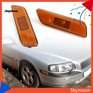 Skym* ฝาครอบไฟเลี้ยว ABS ด้านหน้า 2 ชิ้น 9188263 9188264 สําหรับ Volvo S80 99-06