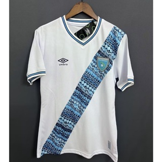 เสื้อกีฬาแขนสั้น ลายทีมชาติฟุตบอล Guatemala Home and Away 23-24 ชุดเหย้า สําหรับผู้ชาย