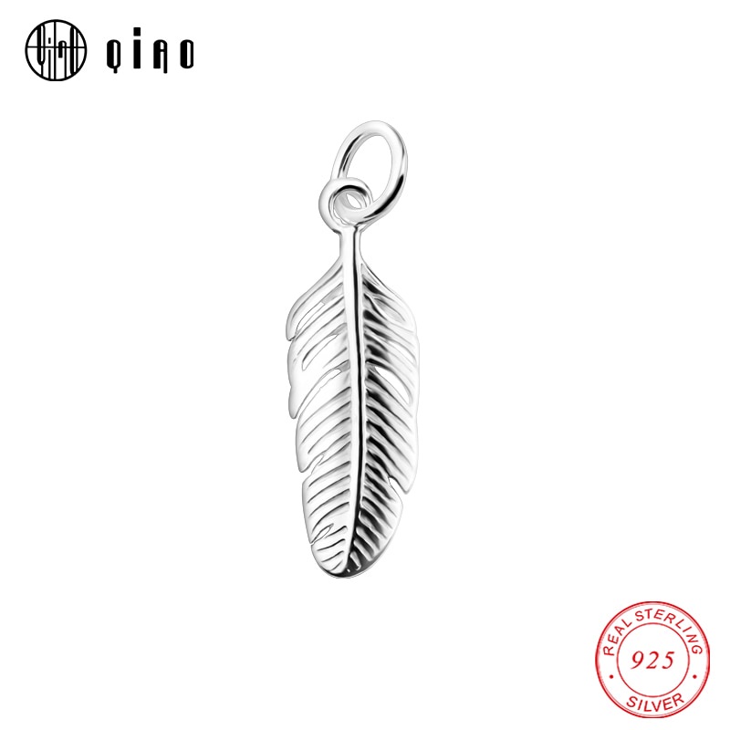 สร้อยคอเงินแท้ 100% 925 จี้ขนนก แฟนตาซี เครื่องประดับสตรี