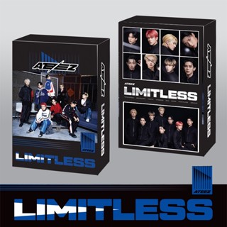 โปสการ์ดโลโม่ อัลบั้มรูปศิลปินเกาหลี ATEEZ LIMITLESS 2nd Japan DIAMOND 2023 จํานวน 55 ชิ้น ต่อกล่อง