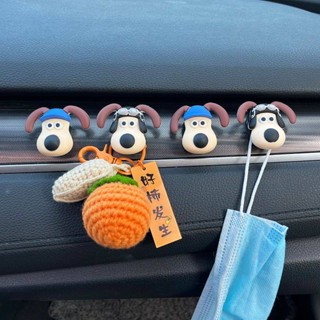 Wallace and Gromit Car Hook Cute Notepaper Multi-Functional Car Hook Front Row Adhesive Storage Container for Cars Hook 0ePb