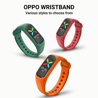 สายซิลิโคน for OPPO Band สำหรับ OPPO วงดนตรี สายกีฬา สายรัดข้อมือแฟชั่นกันน้ำ