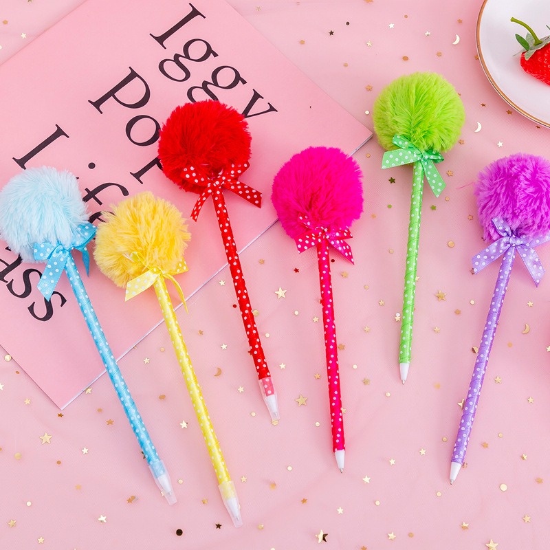 Hitam STKK 50246 ปากกาเจล น่ารัก - ปากกานักเรียนเกาหลี - ปากกาเจล ลายการ์ตูน นักเรียนและสํานักงาน ปา