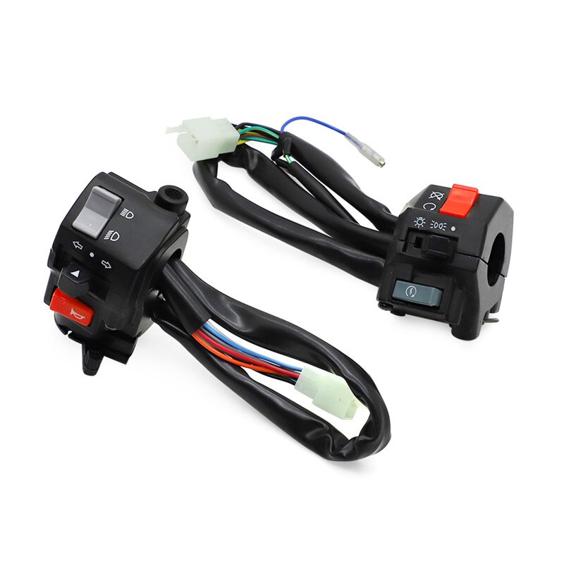 รถจักรยานยนต์Handlebar Flameoutสวิทช์เชื่อมต่อ ON OFF Motoปุ่มสวิทช์ไฟสําหรับYamaha SRX600 FZR250 RZ