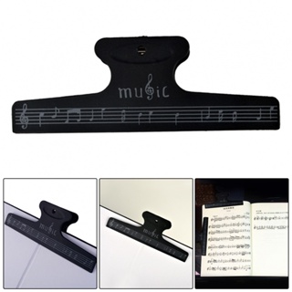 Music Score Fixed-Clips Holder Book Page Note Clip For Guitar Violin Piano New