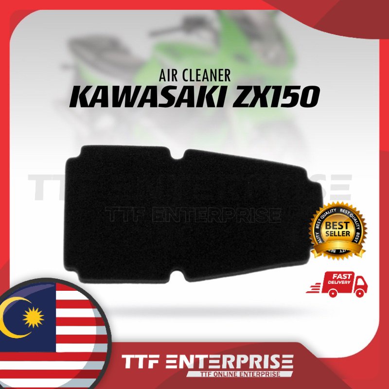 KAWASAKI ZX150 AIR CLEANER SPONGE AIR FILTER ZX 150 RR150 RR 150 NINJA150 NINJA 150 RR