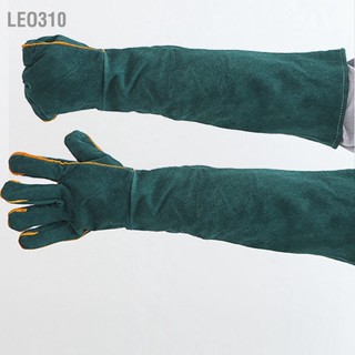  Leo310 ถุงมือกันกัดสำหรับสัตว์เลี้ยงไม่มีรอยขีดข่วนสำหรับมือ Groming เครื่องมือป้องกันงานเชื่อมไฟฟ้า