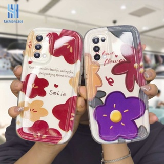 เคสโทรศัพท์มือถือ กันกระแทก ลายดอกไม้ สําหรับ Realme C15 C21 C11 2021 C21Y C30 C30S C31 C33 C35 C25 C20 C3 C12 C2