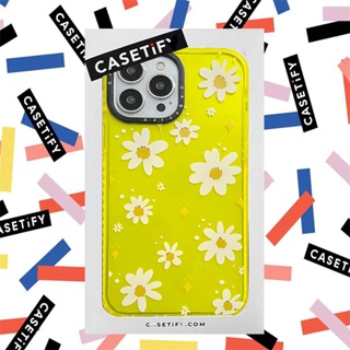 Casetify 【Bellis perennis】เคสโทรศัพท์มือถือซิลิโคน TPU ใส แบบนิ่ม กันกระแทก สําหรับ iPhone 14 13 12 11 Pro MAX XR X XS MAX