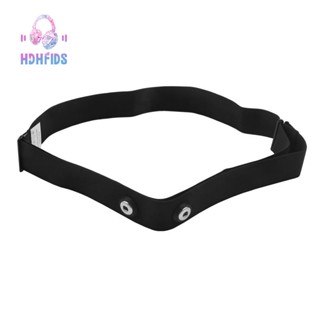 สายรัดหน้าอก สําหรับ Polar Wahoo Garmin สําหรับการตรวจสอบอัตราการเต้นของหัวใจ แบบไร้สาย สีดํา