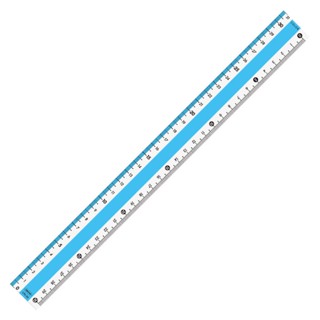 Color Ruler 30cm ไม้บรรทัดเน้นตัวหนังสือ นำเข้าจากญี่ปุ่น