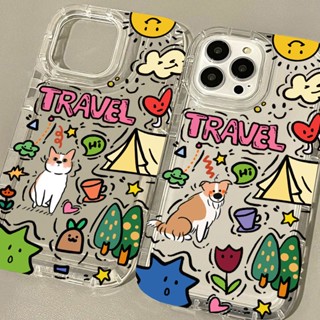 Graffiti Phone Case for phone 14 Apple 13promax Phone Case for Iphone12 Transparent X/XR Silicone Case 8p7