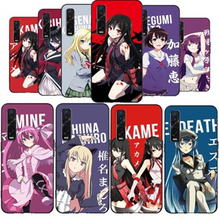 เคสโทรศัพท์ซิลิโคน TPU แบบนิ่ม ลาย AM6 อนิเมะ Akame Ga Kill น่ารัก สําหรับ Oppo A56s A16K A16e A1 A1x Find X6