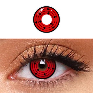 Jewelens คอนแทคเลนส์คอสเพลย์ Uchiha Rinnegan Sharingan Pupil 2 ชิ้น 1 คู่