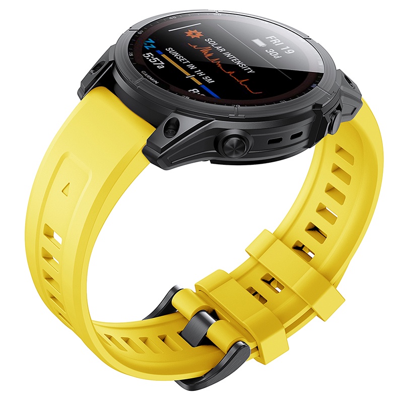 สายนาฬิกาข้อมือซิลิโคน สไตล์สปอร์ต สําหรับ Garmin Fenix 7 7x
