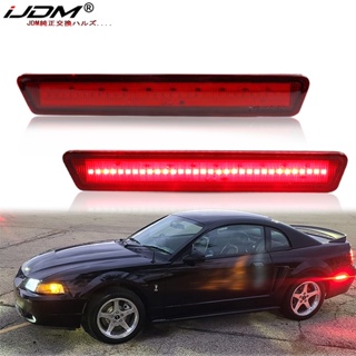 Ijdm ไฟหรี่ LED สีแดง แบบเปลี่ยน สําหรับ Ford Mustang GT OEM 1999-2004