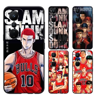 เคส Infinix Note 12 8 10 11 11S G88 G96  X676C X676B X671 X671B PRO 4G SLAM DUNK โทรศัพท์มือถือแบบนิ่ม ผิวด้าน สีดํา สําหรับ