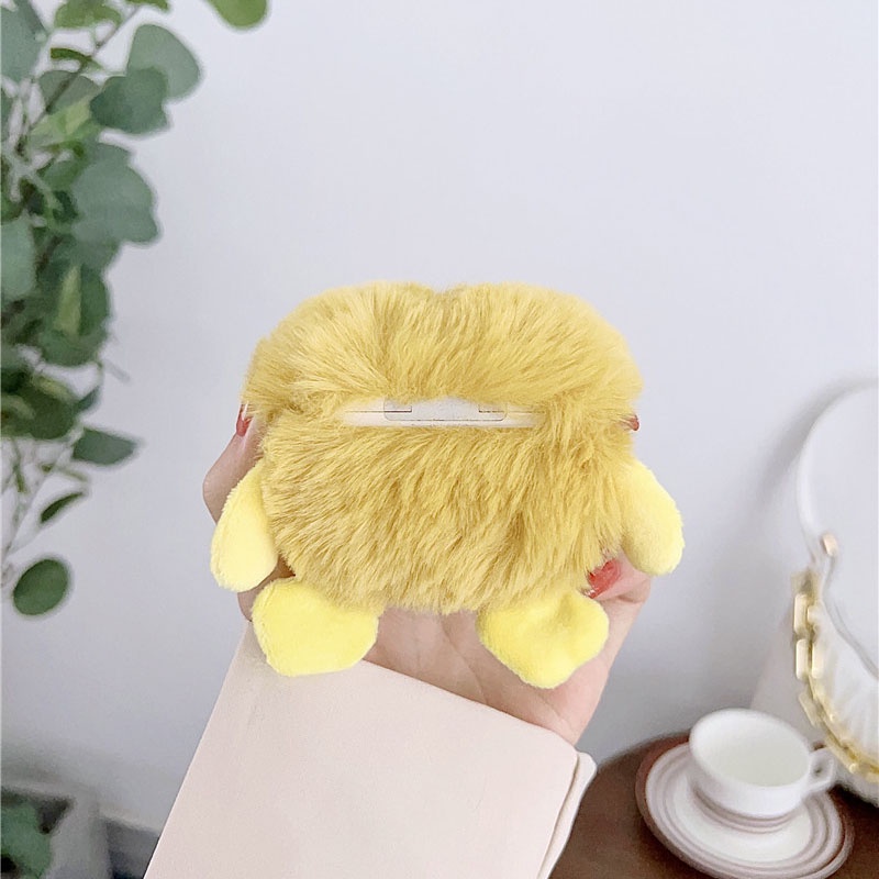 เคสหูฟังบลูทูธ ขนเฟอร์น่ารัก 3D สําหรับ Air Pods Pro 2 Apple AirPods 3 1 - รูปที่ 6