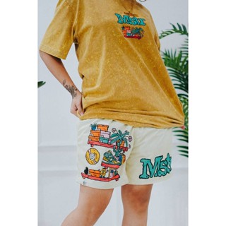 Mstr Co.- เสื้อตาข่ายแกะสลัก (สีครีม)