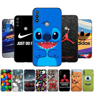 เคสโทรศัพท์ซิลิโคน Tpu แบบนิ่ม ลาย Stitch สีดํา สําหรับ Motorola Moto E20 MotoE20