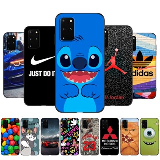 เคสโทรศัพท์มือถือ ซิลิโคน Tpu ลาย Stitch สีดํา สําหรับ Samsung Galaxy S20 Plus S20