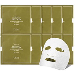 Im from (Im from) MUGWORT Mugwear Mask Face Pack Moisturizing Dry Skin Care Moisturer[Direct from Japan]