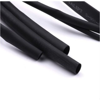 ท่อหดหุ้มสายไฟ ย 10 เมตร  ก 2 มม. สีดำ #HEATSHRINK-2MM-BK