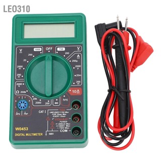 Leo310 เครื่องทดสอบมัลติมิเตอร์แบบดิจิตอล Intelligent 1999 Counts Voltmeter Universal Meter with Backlit