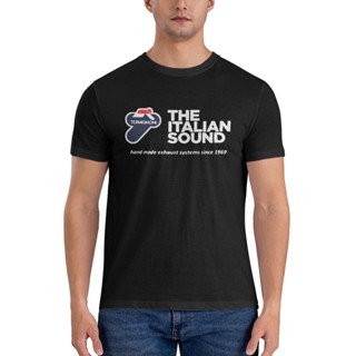 Termignoni เสื้อยืดลําลอง แขนสั้น คอกลม พิมพ์ลายโลโก้ The Italian Sound