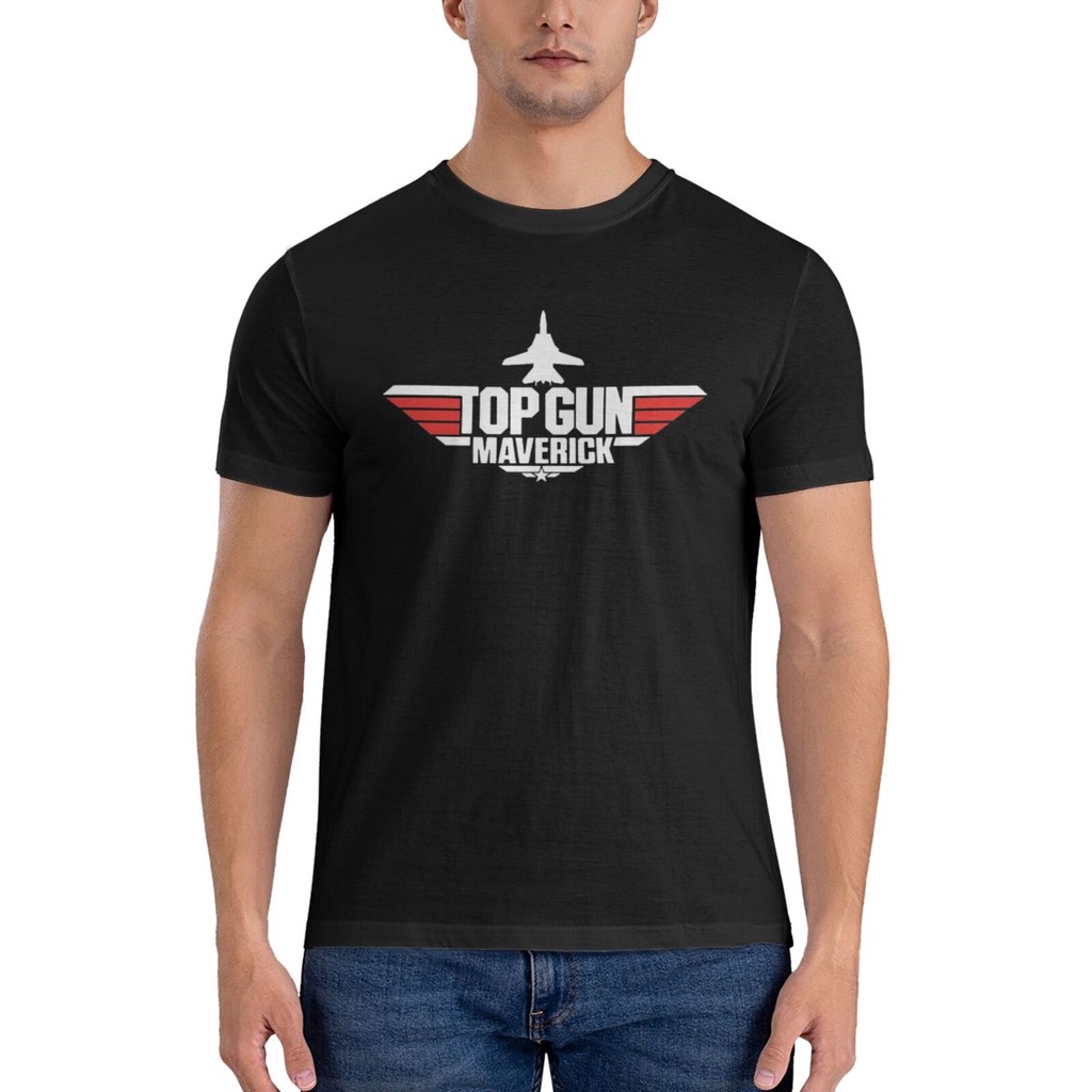 Top Gun Maverick Film Tom Cruise Fashion Cotton Tshirt Vintage