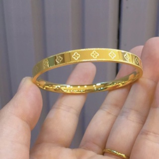 สร้อยข้อมือ ชุบทอง 18k แฟชั่นสําหรับผู้หญิง SZ23001