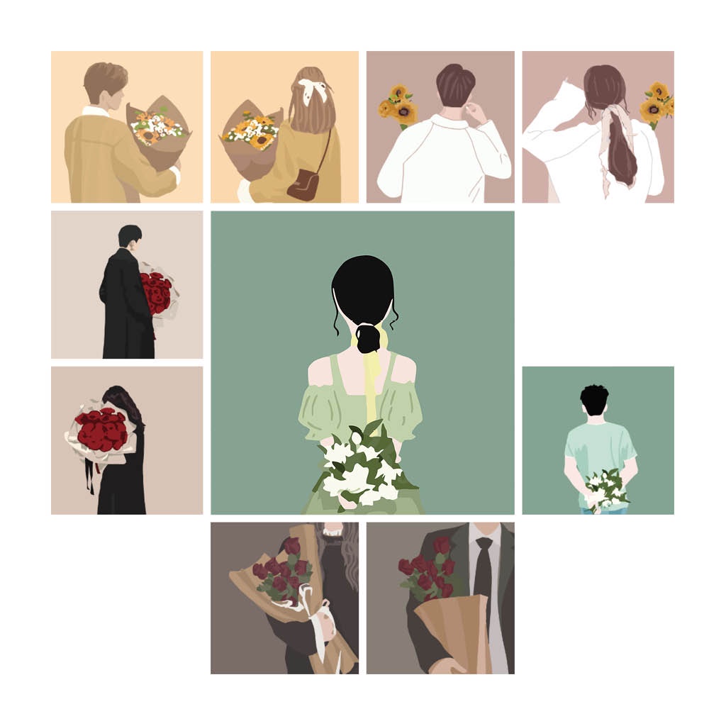 ภาพวาดสีน้ํามันดิจิทัล ตามตัวเลข บนผ้าใบ รูปแมวมารี PBN DIY ขนาด 20x20 ซม. สําหรับเด็ก