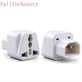 Fallforbeauty อะแดปเตอร์ปลั๊กแปลง UPS WD-320 C13 ตัวเมีย 250V คุณภาพสูง สีดํา สีขาว