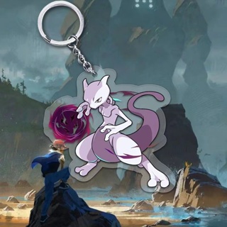 15 ชนิด พวงกุญแจโปเกม่อน จี้การ์ตูนอะคริลิคปิกาจู ของเล่นเด็ก keychain