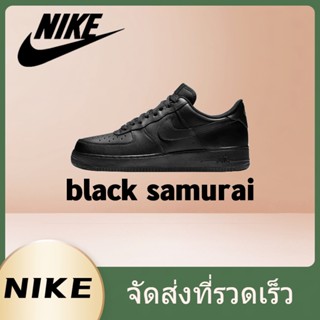 ✨ รุ่นฮิต ของมันต้องมี✨ Nike Air Force 1 Low 07 "black samurai" ของแท้ 100%💕