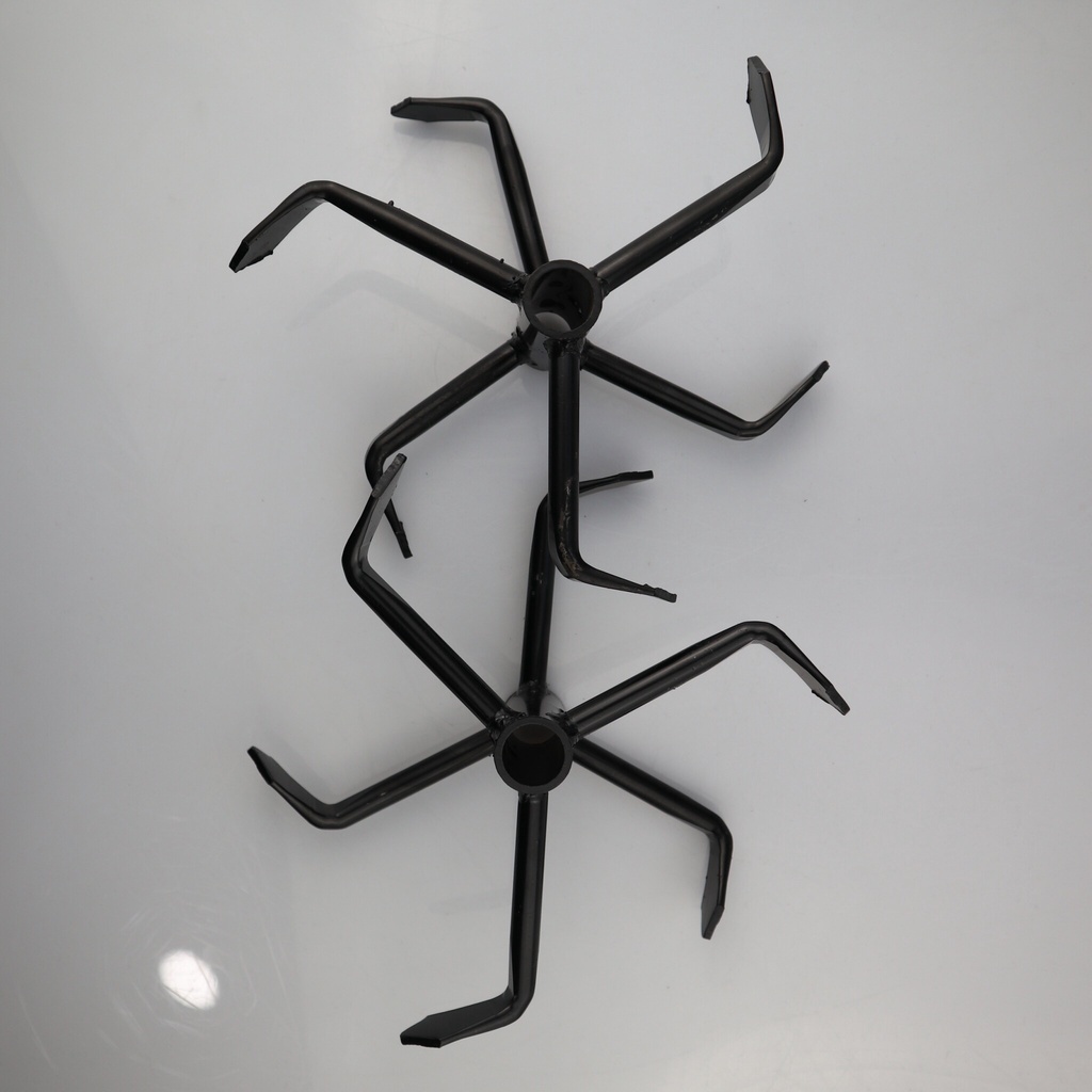 ใบหัวพรวนดิน หัวดายหญ้า ตะกุยดิน (ใบระเบิดดิน) ใส่กับหัวพรวนตัดหญ้าทุกรุ่น รูมาตราฐาน สินค้ารับประกัน By DEETOOLการเกษตร - รูปที่ 4